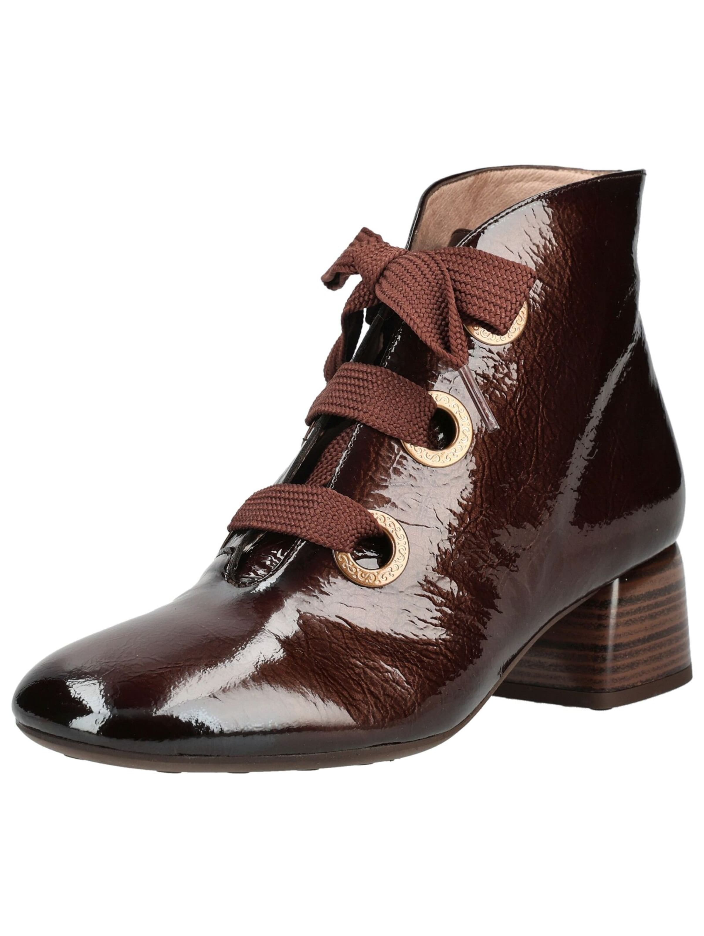 Bottines à lacets Hispanitas en marron : devant
