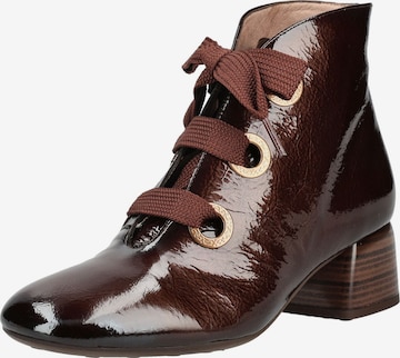 Bottines à lacets Hispanitas en marron : devant