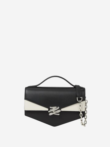 Karl Lagerfeld - Mala de ombro 'Karl Lagerfeld Sac Bandoulière Karl Studio Noir' em preto: frente