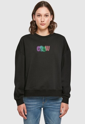 Merchcode Sweatshirt in Schwarz: Vorderseite