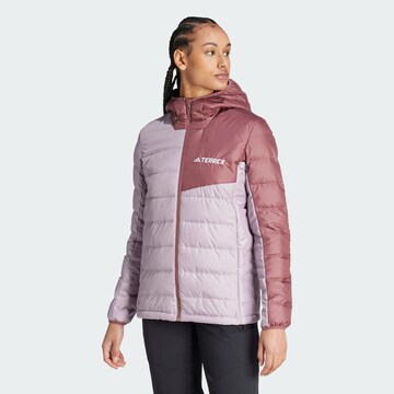 ADIDAS TERREX Outdoorjacke in Lila: Vorderseite