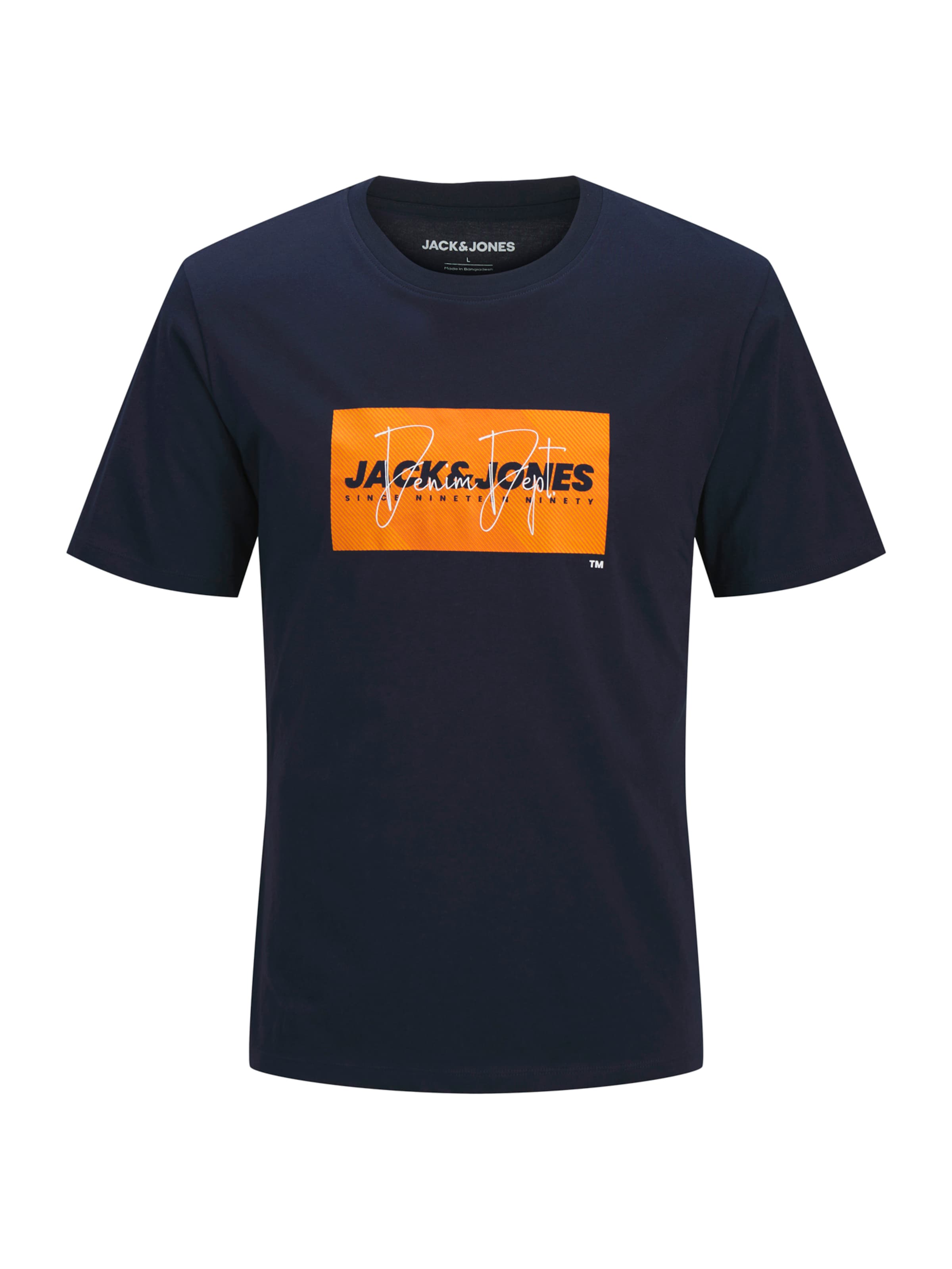 Jack & Jones Junior - Camiseta 'JJCOLE' en azul: frente