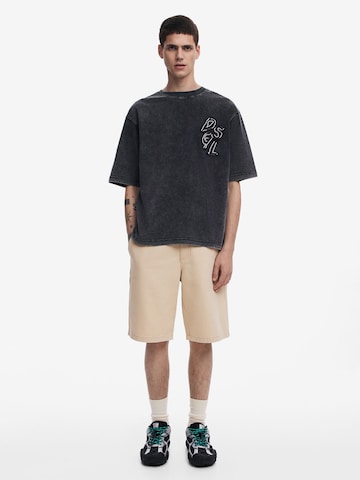 Desigual - Camiseta en negro
