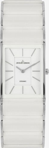 Jacques Lemans Uhr in Weiß: Vorderseite