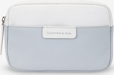 Kapten & Son Gürteltasche in hellblau / grau / weiß, Produktansicht