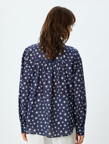 Koton Bluse in Blau