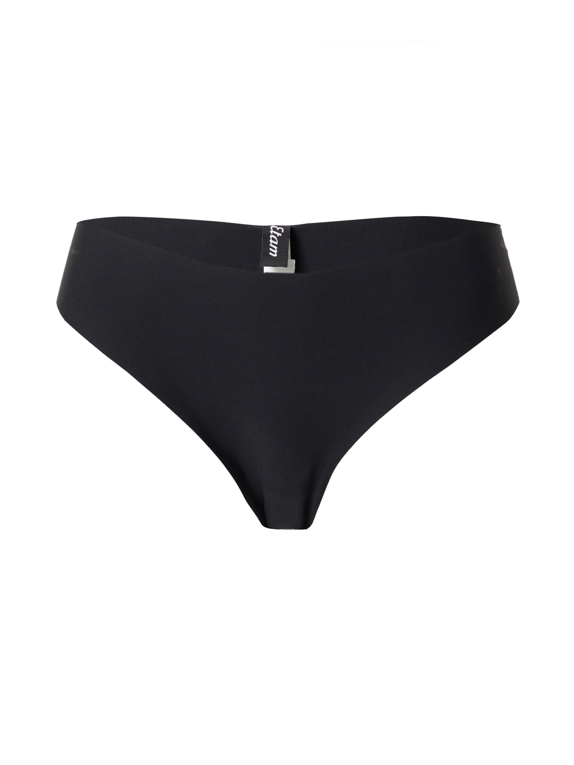 Slip ETAM en noir : devant