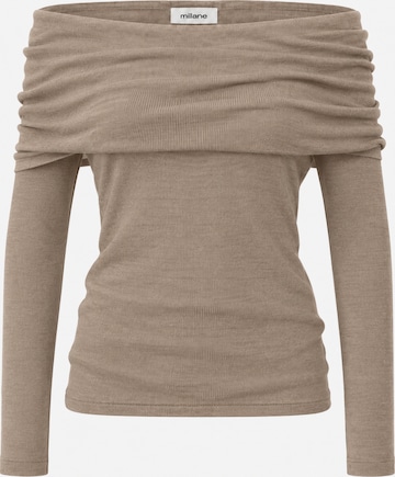 millane Neulepaita värissä beige: etupuoli