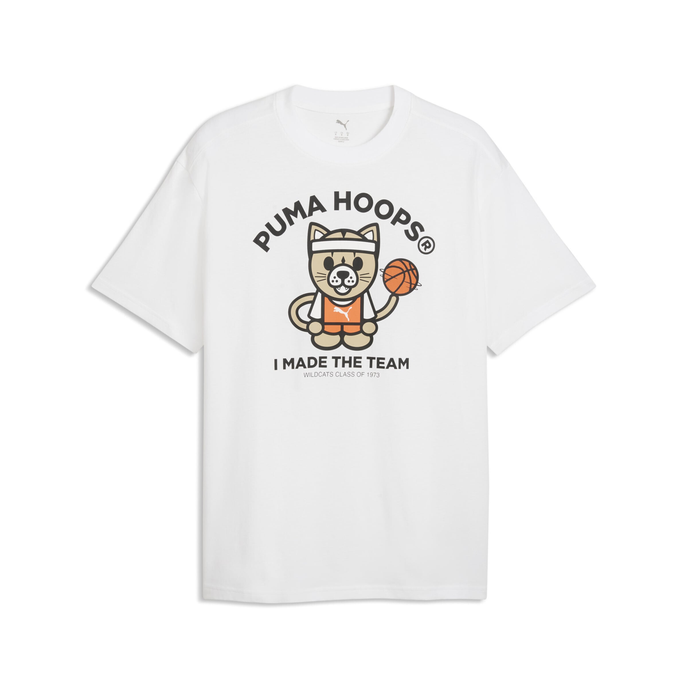 PUMA T-Shirt fonctionnel en S en mélange de couleurs / blanc, Vue avec produit