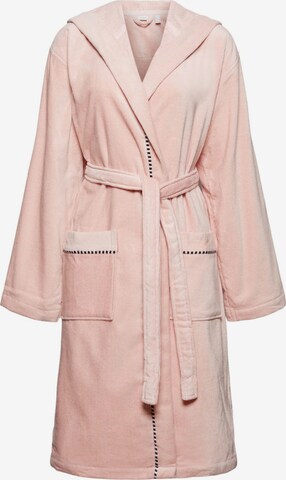 Peignoir court ESPRIT en rose : devant