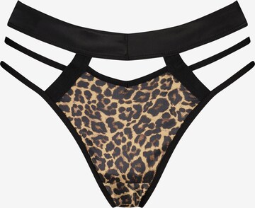 String 'Kat' di Hunkemöller in nero: frontale