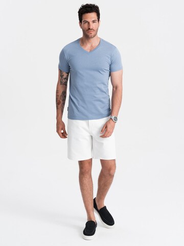 T-Shirt 'OM-TSBS-0145' Ombre en bleu