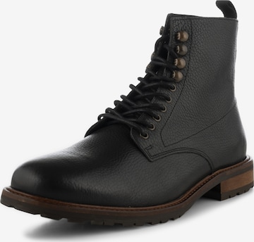 Shoe The Bear Lace-Up Ankle Boots 'YORK ' in Black: front