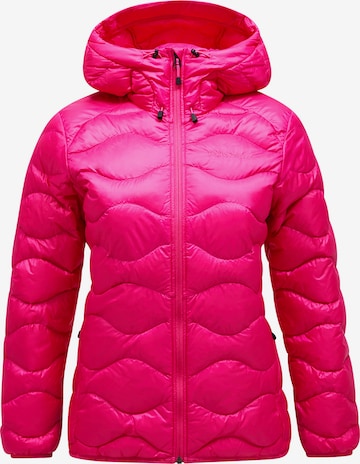 PEAK PERFORMANCE Steppjacke in Pink: Vorderseite