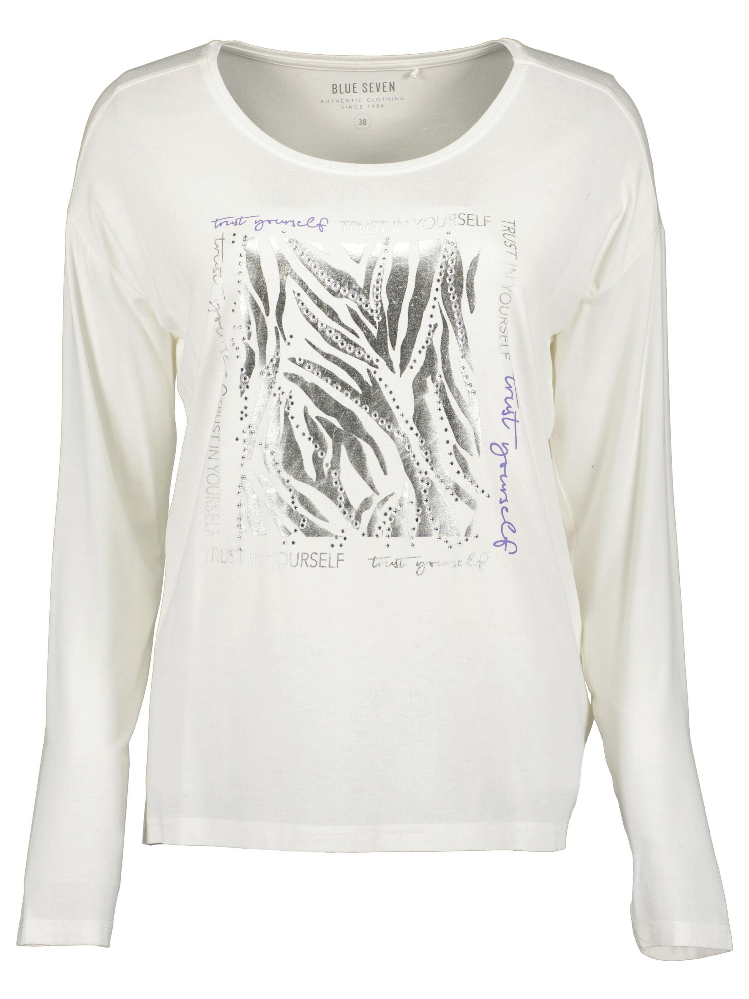 BLUE SEVEN Shirt‌‌‌‌‌‌‌‌‌ in Weiß: Vorderseite