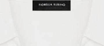 Chemisier Fiorella Rubino en blanc : devant