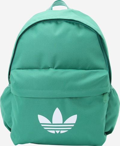ADIDAS ORIGINALS Rucksack 'Adicolor Classic' in grün / weiß, Produktansicht