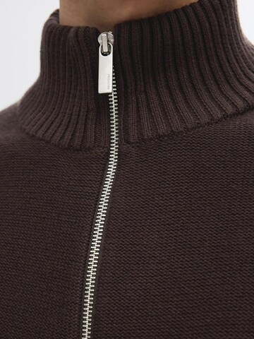 SELECTED Sweater 'SLHAxel' in Brown