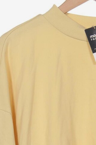 Monki Sweatshirt & Zip-Up Hoodie in XL in Yellow