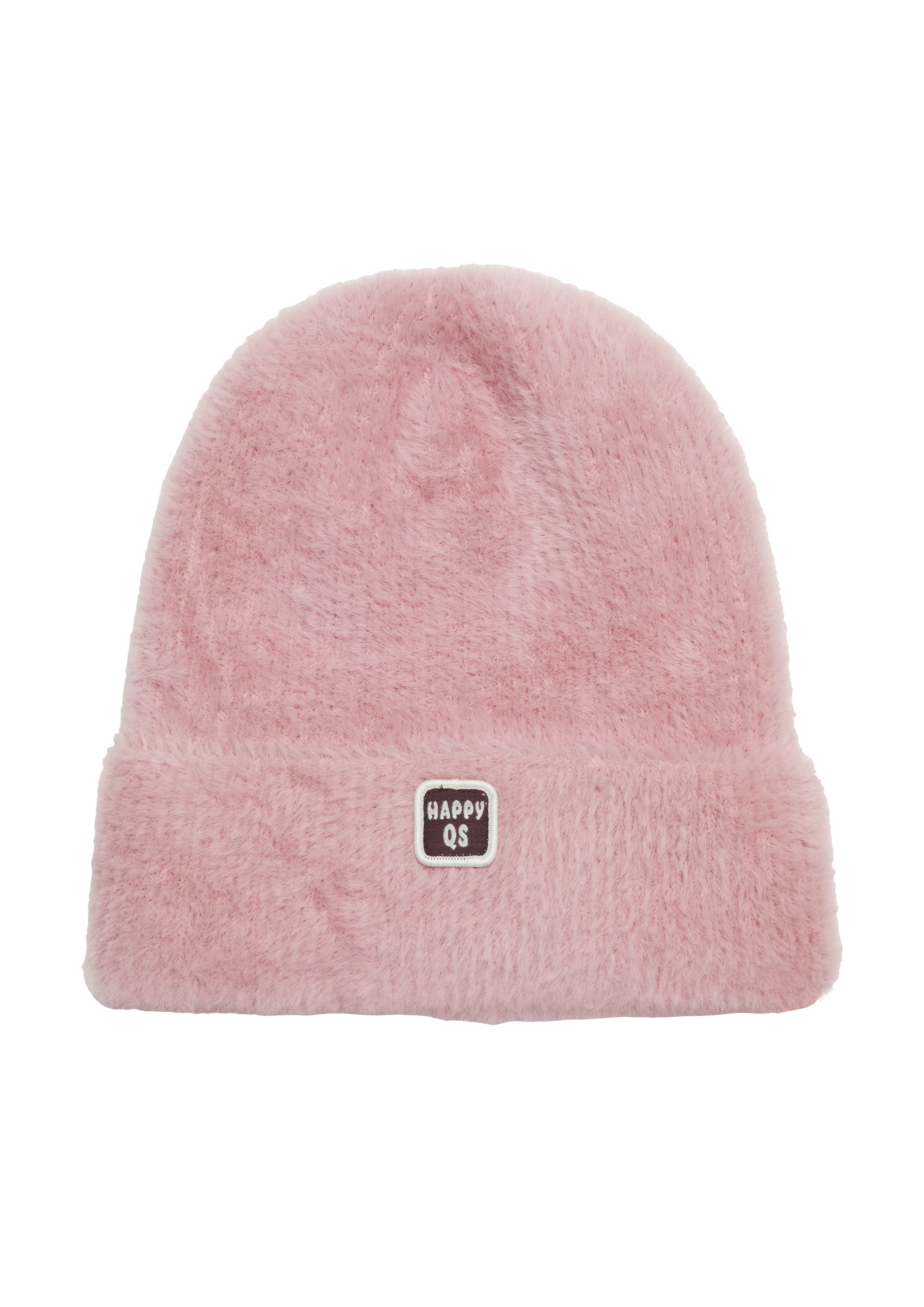 QS Beanie in Pink: front