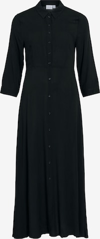 VILA - Vestido camisero 'VIAya Paya' en negro: frente