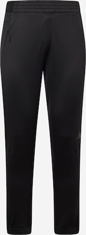ADIDAS PERFORMANCE Slim fit Workout Pants 'D4T' in Black: front