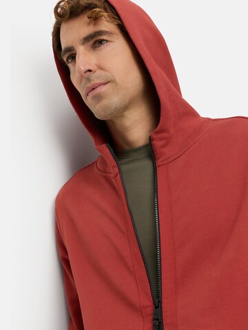 CAMEL ACTIVE Zip-Up Hoodie in Red