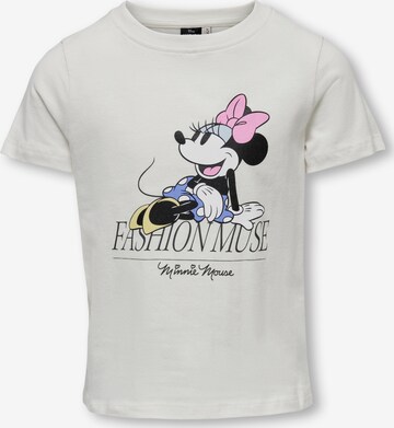 KIDS ONLY T-Shirt 'Mickey' in Weiß: predná strana