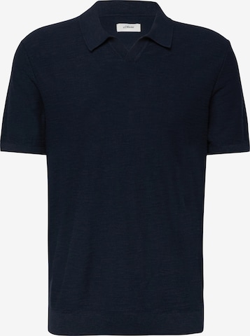 s.Oliver Trui in Blauw: voorkant