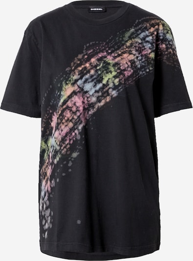 DIESEL T-Shirt in mischfarben / schwarz, Produktansicht