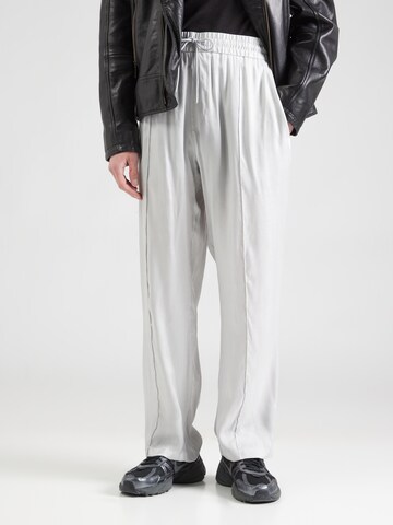 Loosefit Pantaloni 'Ravi252' di HUGO in grigio: frontale