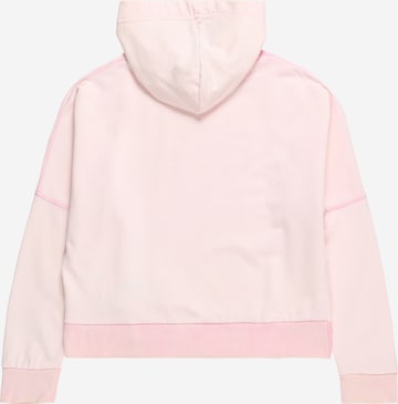 DIESEL Μπλούζα φούτερ 'SQUINGY' σε ροζ