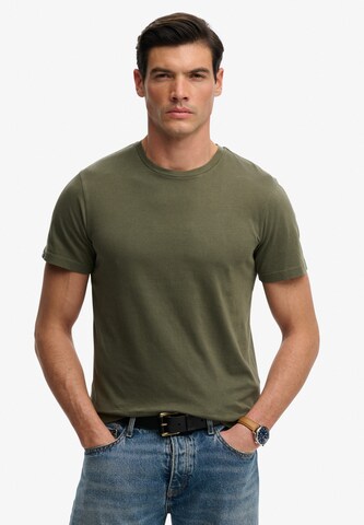 Superdry & Co T-Shirt 'Essential' in Grün: Vorderseite