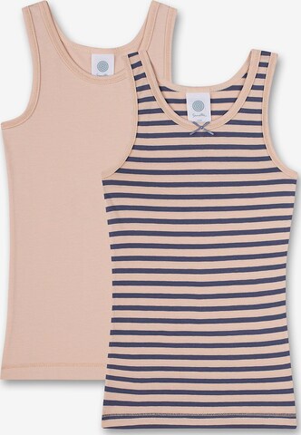 Maillot de corps SANETTA en rose : devant