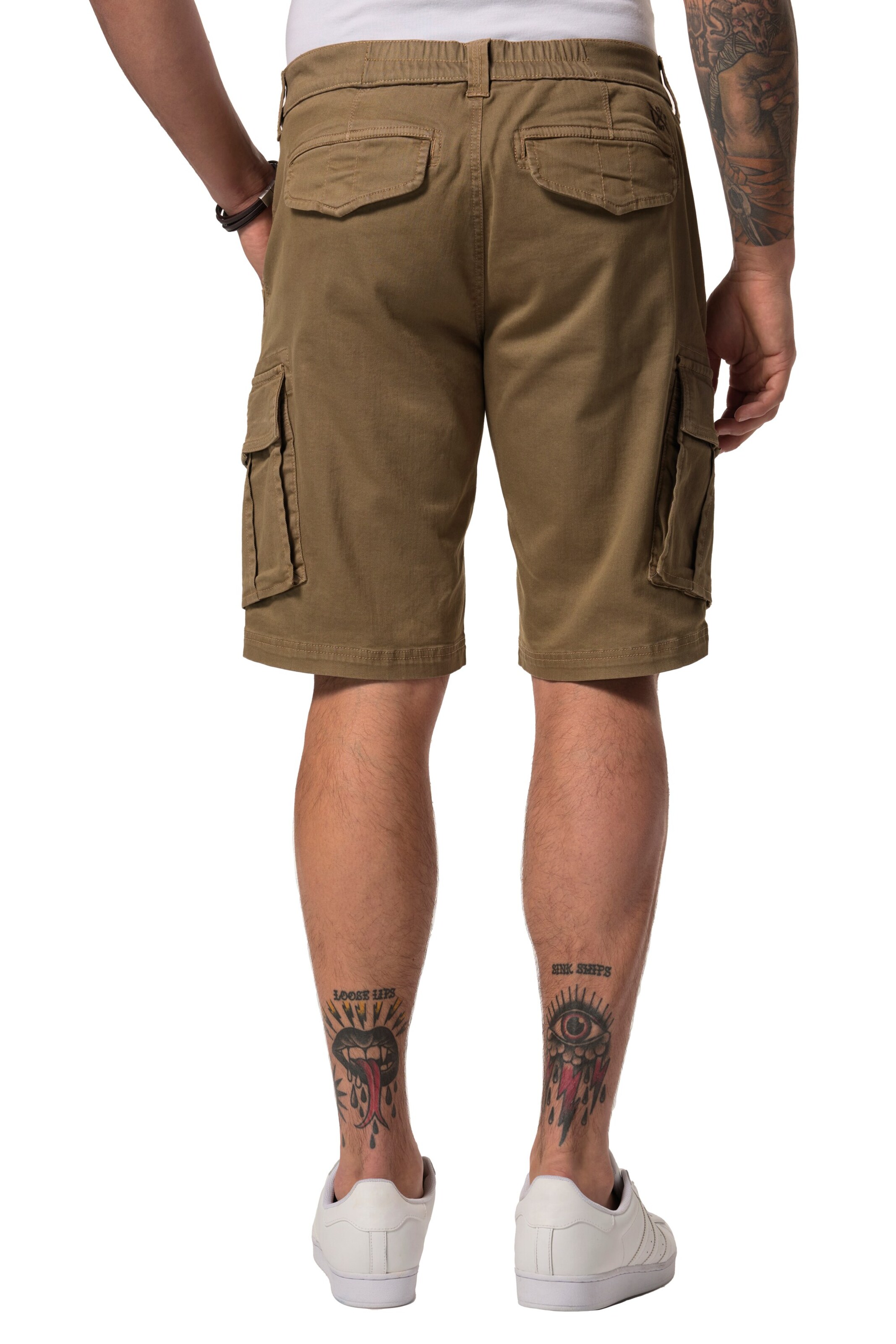 JP1880 Regular Cargobroek in Bruin