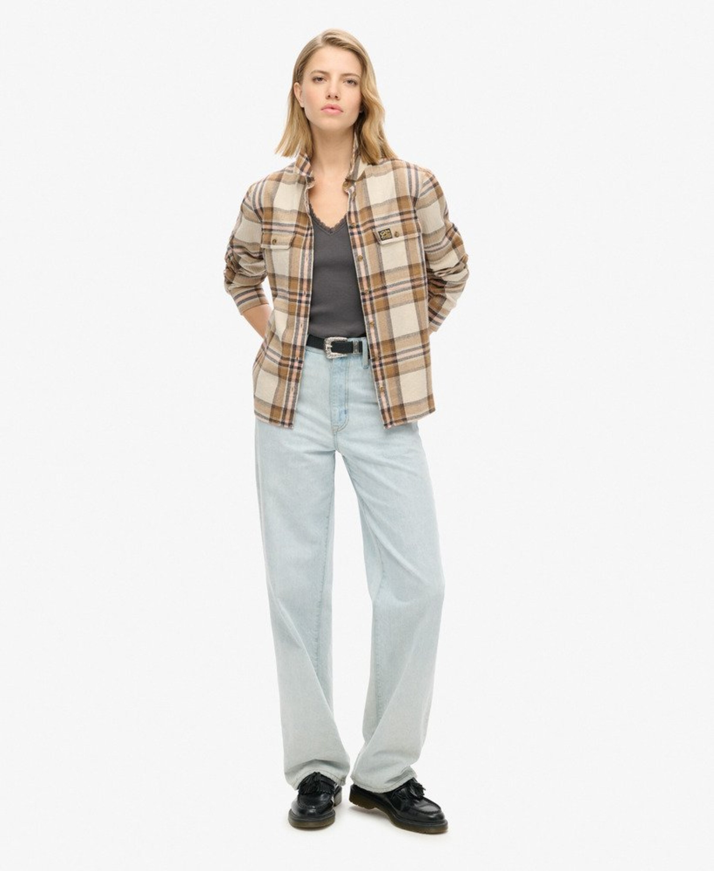 T-shirt Superdry en bleu