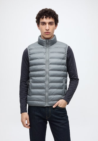 BLEND Vest 'BHFICCO' in Grey: front