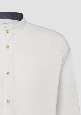s.Oliver Regular Fit Hemd in Beige