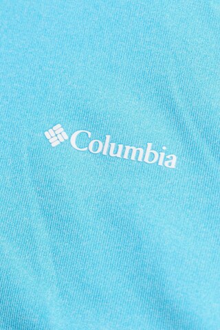 COLUMBIA Poloshirt L in Blau
