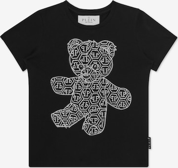 Philipp Plein - Camiseta 'Teddy' en negro: frente