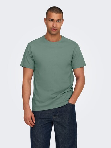 Only & Sons - Camiseta 'ONSMax' en verde: frente