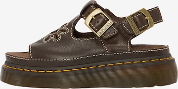 ruda Dr. Martens Sandalai 'Dunnet Flower': priekis