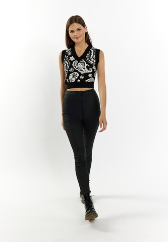 Pull-over 'Ucy' myMo ROCKS en noir