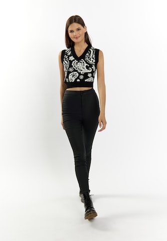 Pull-over 'Ucy' myMo ROCKS en noir