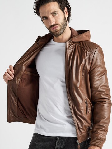 JCC Lederjacke in Braun