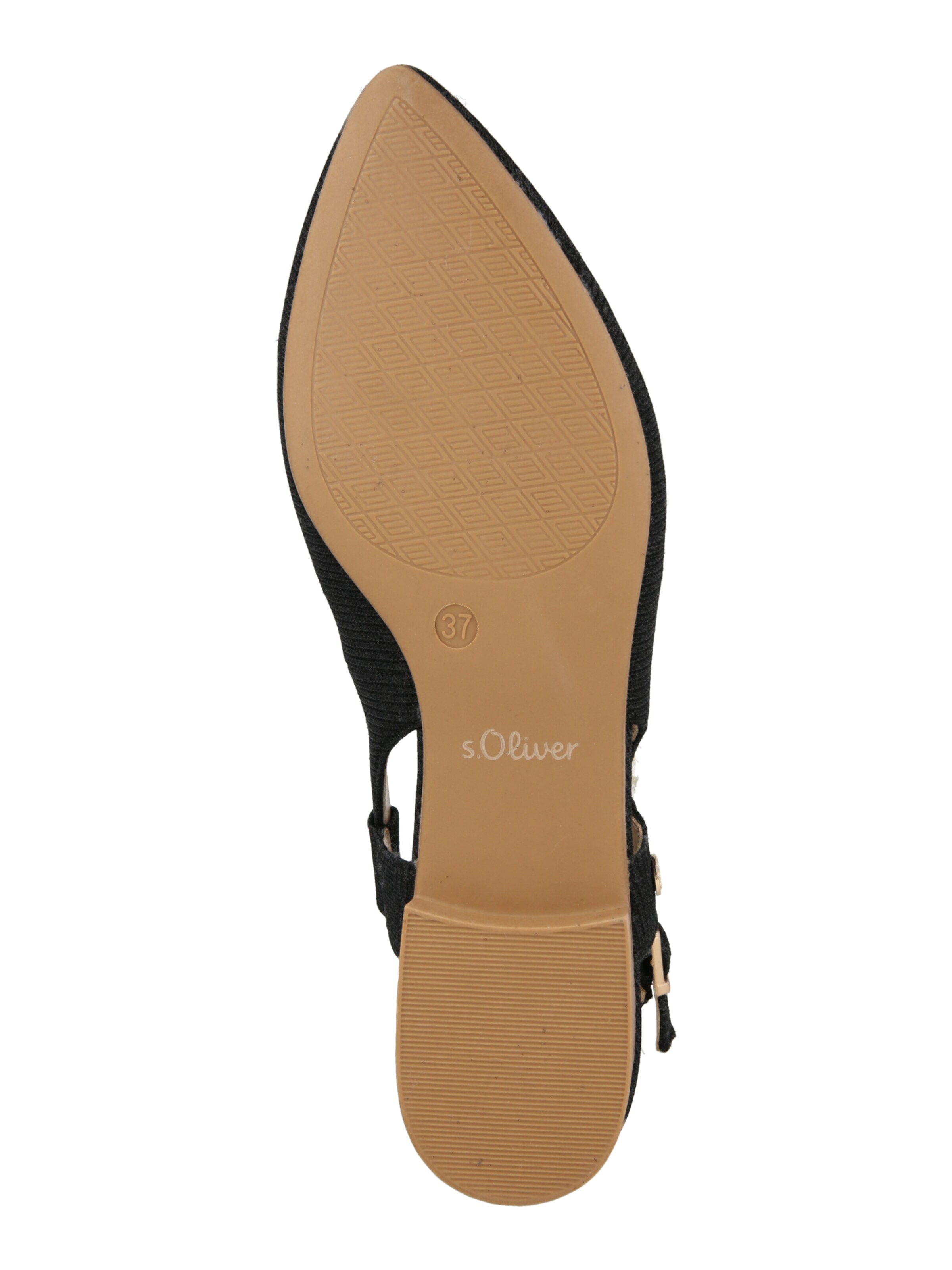 s.Oliver Slingback pumps in Black