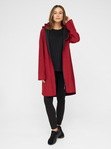 Manteau fonctionnel 'RAIN' ILSE JACOBSEN en rouge