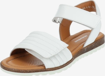 Jochie & Freaks Sandalen in Wit: voorkant