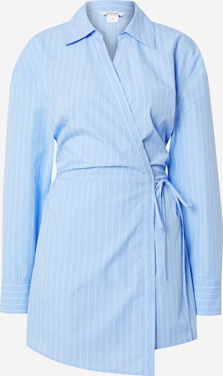 Palaidinės tipo suknelė iš Monki, spalva – šviesiai mėlyna / balta, Prekių apžvalga