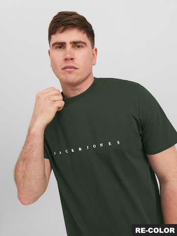 Jack & Jones Plus - Camiseta en verde
